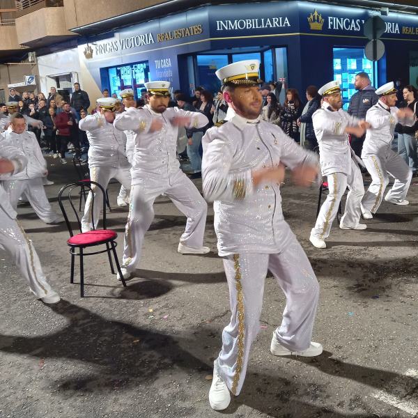 férfiakből álló csapata az Aguilasi Karneválon