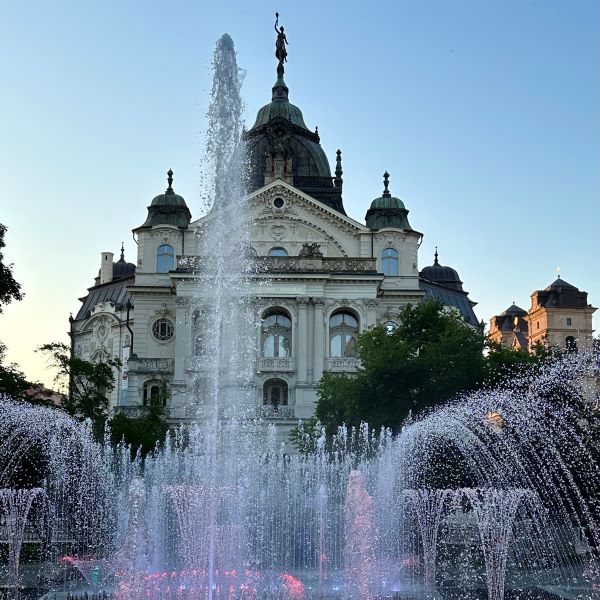 Kassa belvárosa zenélő szökőkút, Szlovákia