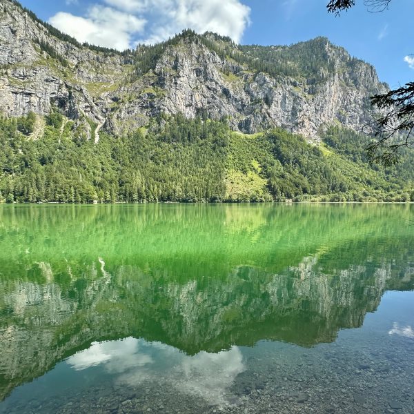 Leopoldsteinersee Eisenerz mellett, Ausztria
