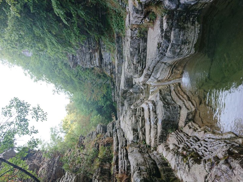 Papingo természetes kőmedencék Görögország