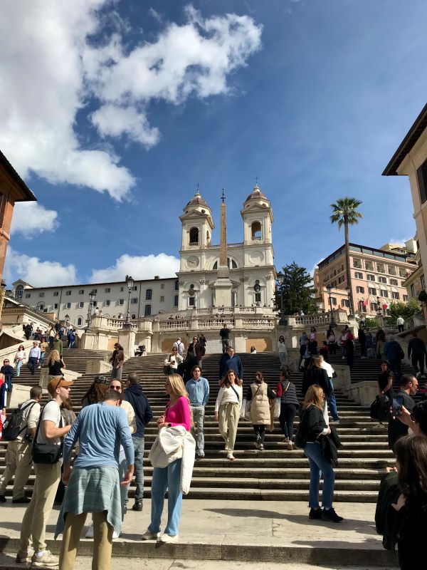 Spanyol lépcső, Róma, Olaszország