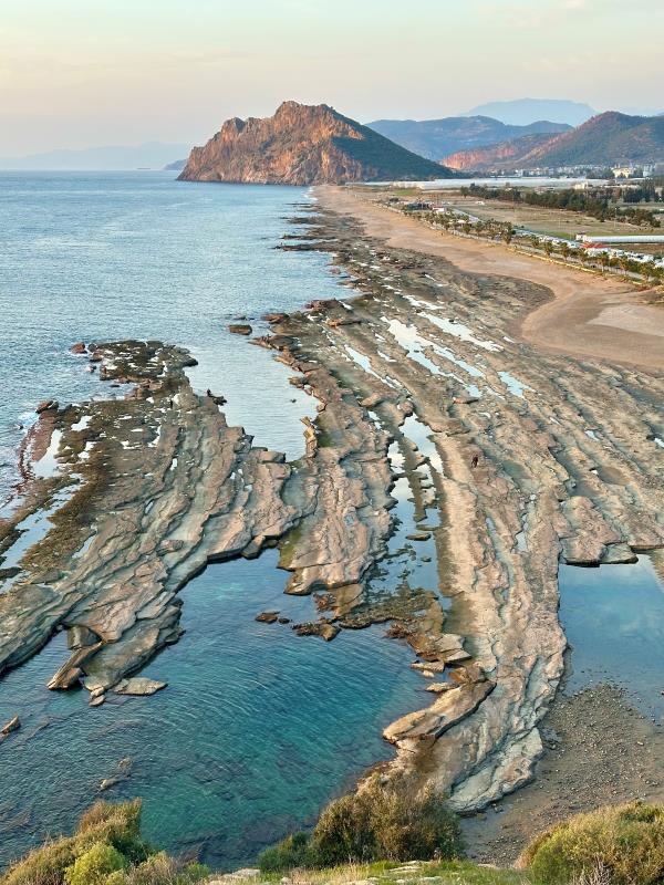 Gazipasa tengerpartja, Törökország